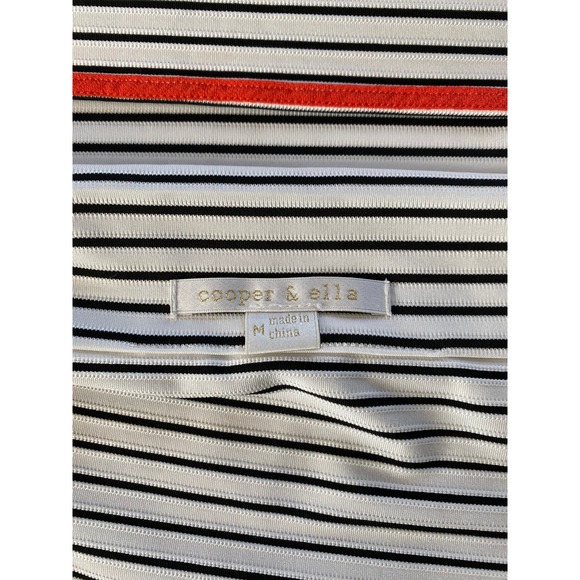 Cooper & Ella Skye Off-The-Shoulder Striped Dress - Picture 10 of 11